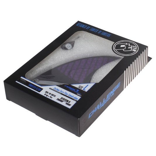 Quilha Ct Wax Carbon 7 Preto/Roxo