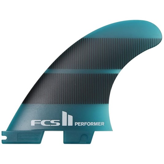 Quilha Fcs Ii Performer Essential Series Neo Glass Azul/Preto