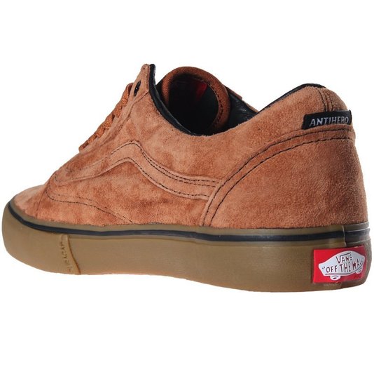 Tênis Vans Old Skool Pro Anti Hero John Cardiel Marrom