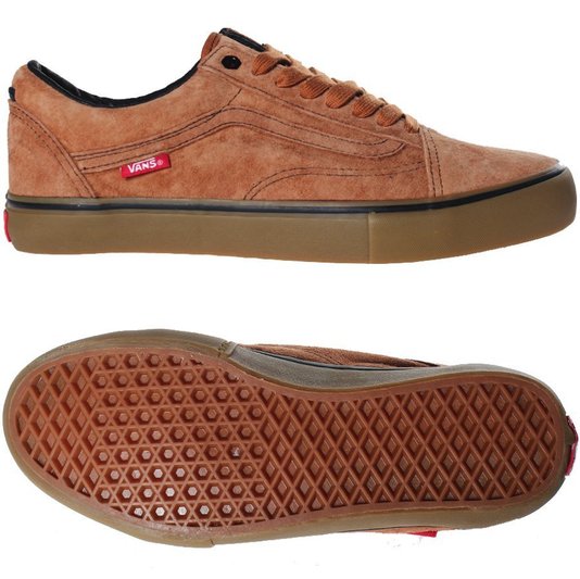Tênis Vans Old Skool Pro Anti Hero John Cardiel Marrom