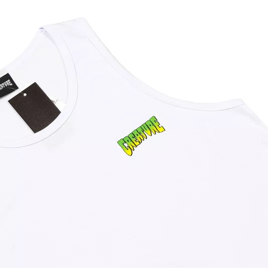 Regata Creature Logo Mini Tank Branco