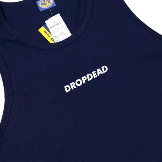 Regata Drop Dead Front Azul Marinho