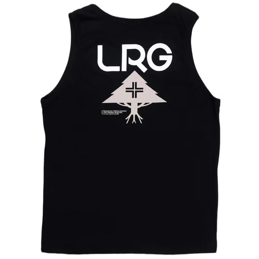 Regata Lrg Stacked Tank Preto Preto