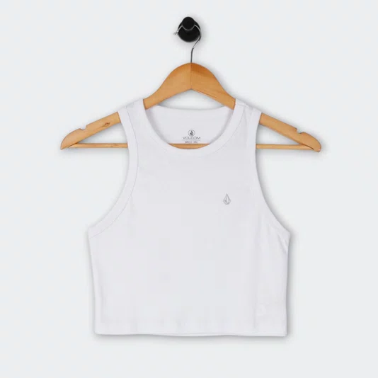 Regata Volcom Basic Stone Feminina Branco