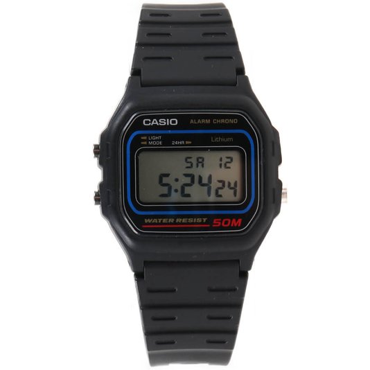 Relógio Casio Standard W-59-1VQ Preto