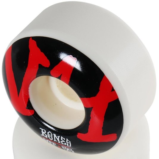 Roda Bones Annuals STF V4 103A Wides Branco/Preto/Vermelho