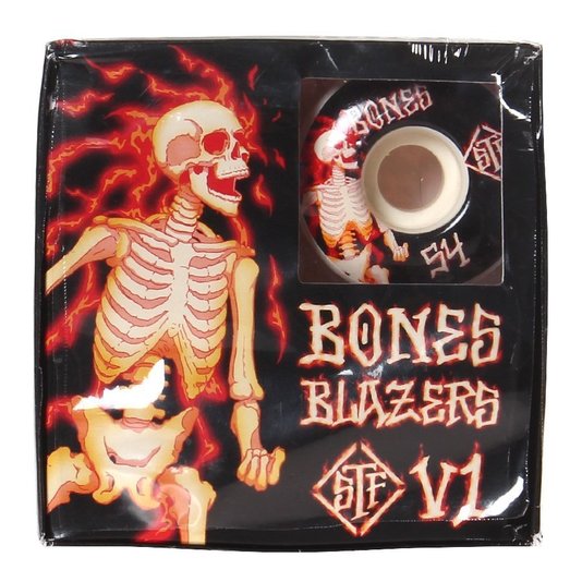 Roda Bones Blazer V1 103A Branco/Preto