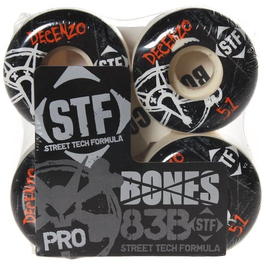 Roda Bones Decenzo Oh Gee Branco/Preto