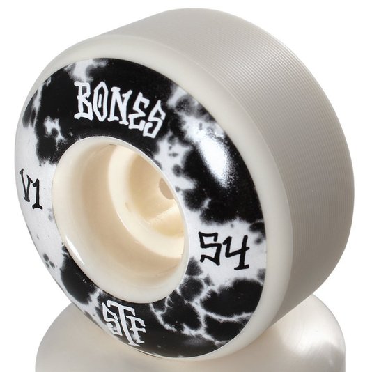 Roda Bones Deep Dye STF Street Tech Formula V1 83B - 103A Preto/Branco