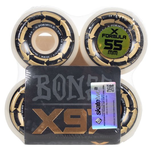 Roda Bones Hypno Therapy V5 Side Cut X-Formula 97a Off/Preto/Dourado