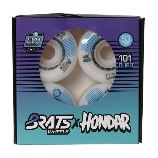 Roda Brats Colab Hondar 101a Branco