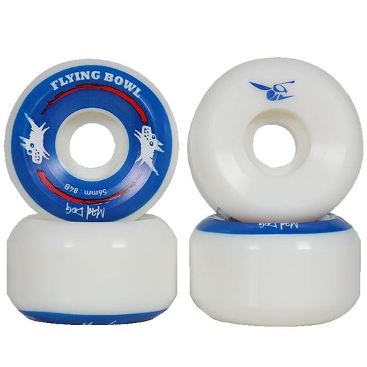 Roda Flying Bowl Mad Dog Azul/Branco