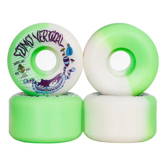Roda Fomo Vertical 101 A Verde/Branco
