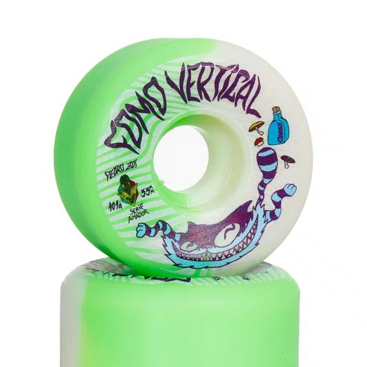 Roda Fomo Vertical 101 A Verde/Branco