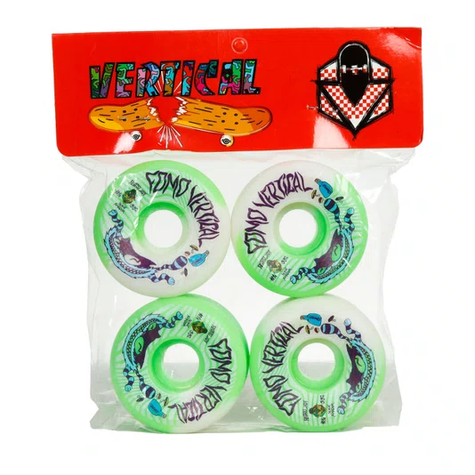 Roda Fomo Vertical 101 A Verde/Branco