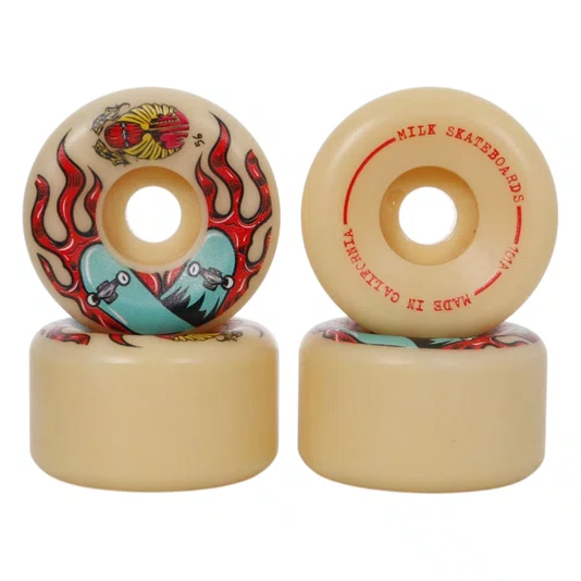 Roda Milk Wings Cone 101a Off/Azul/Vermelho