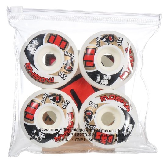 Roda Moska Rock 53d Branco