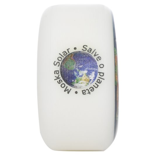 Roda Moska Rock 55d White Rock Branco