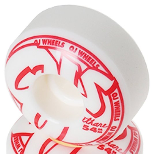 Roda Oj Concentrates Hard Lines 101a Branco/Vermelho 