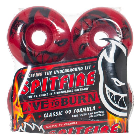 Roda Spitfire Firelnr Zmz 99d Vermelho