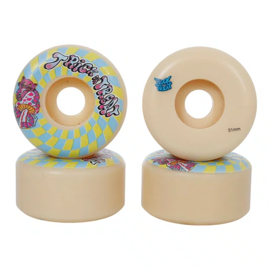 Roda Trick Or Treat Gato 101a Off/Amarelo/Azul