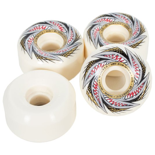 Rodas Bones Spf Pool Sharknado P5 Sidecut Branco