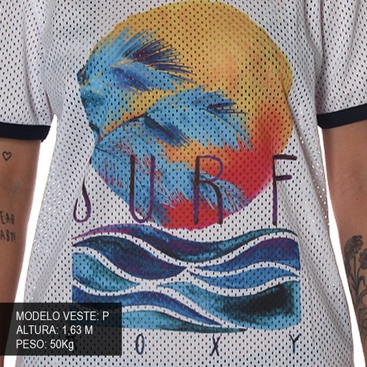 Saída de Praia Roxy Surf Branco