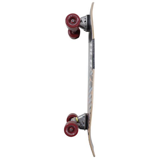 Semi Longboard Hondar Dynamic Pink 32x9,5 Simulador De Surf Preto/Vermelho