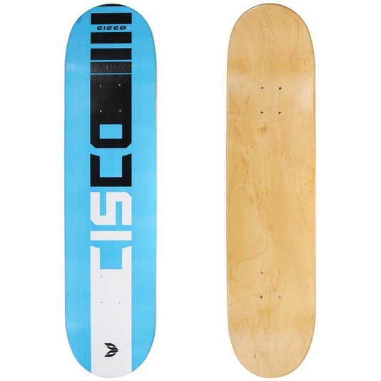 Shape Cisco Skate Company #2 Azul/Preto/Branco