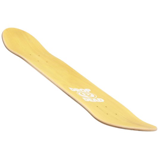 Shape Drop Dead Logo Serie Skate Co Marfim Branco/Amarelo
