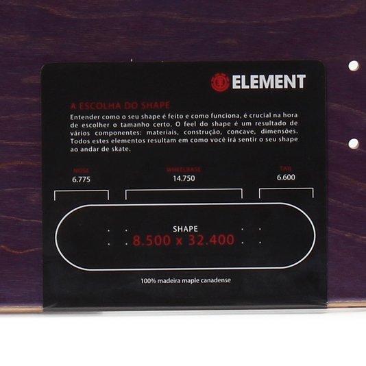 Shape Element Greyson Fletcher 8.5 Branco/Preto
