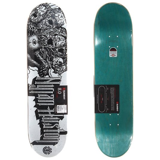 Shape Element Nyjah Huston Lion Array 8.0 Branco/Preto