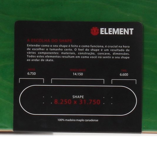 Shape Element Nyjah Huston Profile 8.25 Amarelo