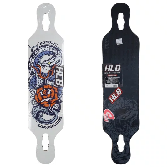 Shape Hondar Longboard Cut Out Owl Maple Branco