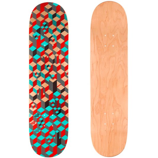 Shape Maple Mini Logo Birch Pattern Colorido