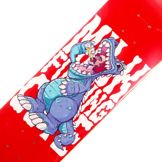 Shape Milk Fucking Cute Dinosaur Vermelho