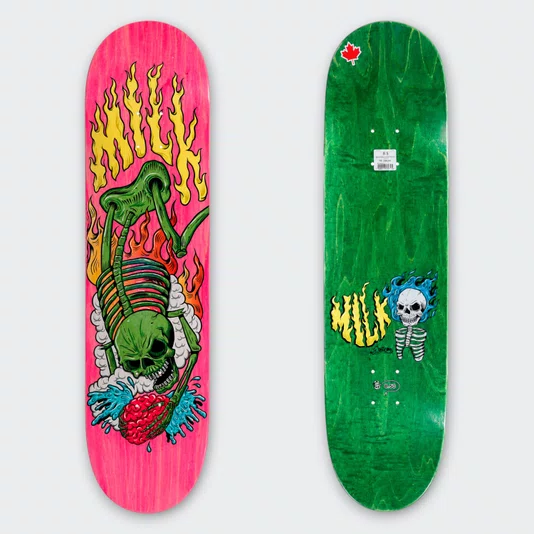 Shape Milk X Ratones Burning Skeleton Maple Rosa