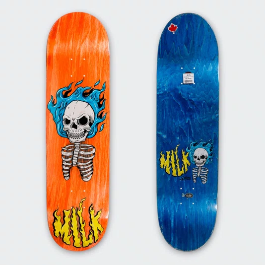 Shape Milk X Ratones Burning Skull Maple Laranja