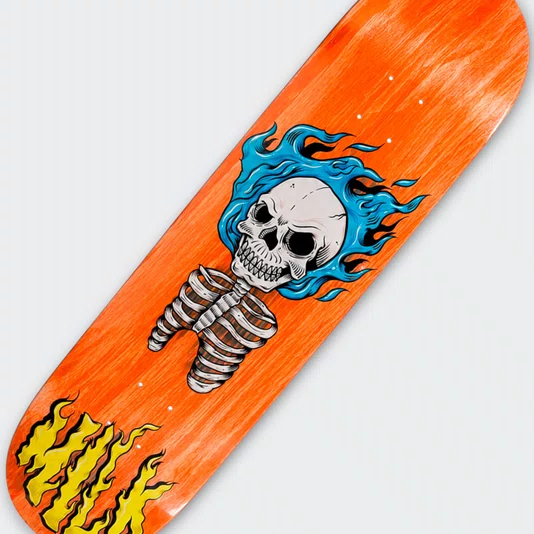 Shape Milk X Ratones Burning Skull Maple Laranja