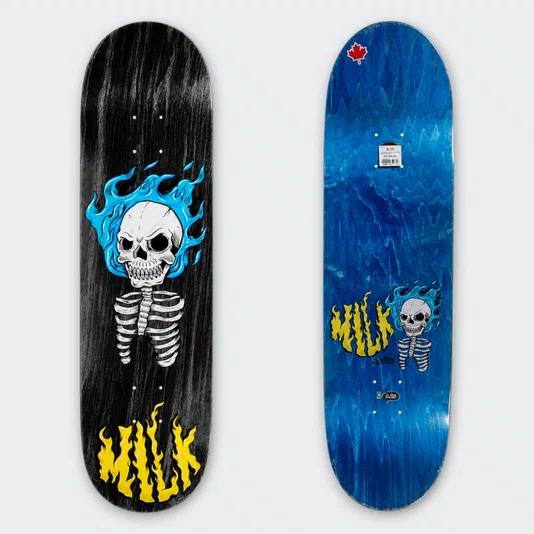 Shape Milk X Ratones Burning Skull Maple Preto