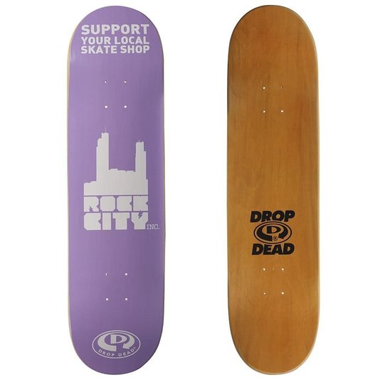 Shape Rock City Support Your Local Marfim Lilás