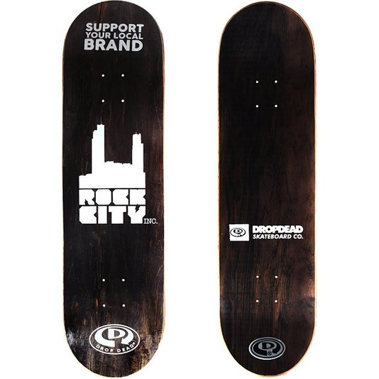 Shape Rock City x DropDead Maple 8.5 Preto/Branco