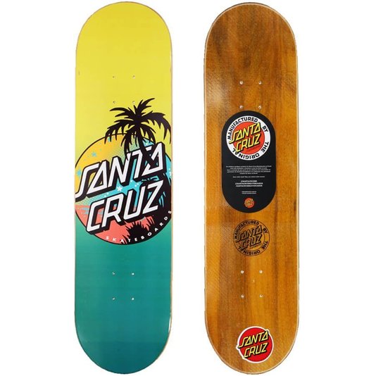 Shape Santa Cruz Powerlyte Palm Dot Amarelo/Verde