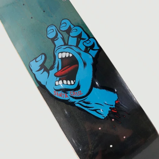 Shape Santa Cruz Screaming Hand Tie Dye Maple Preto/Azul