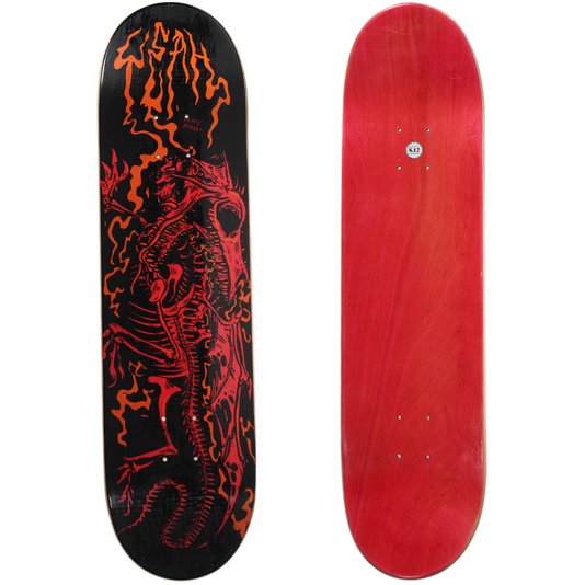 Shape Yeah Skateboard Preto/Vermelho