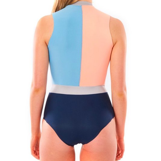 Short John Rip Curl Searchers S/Less Spring Azul/Salmâo