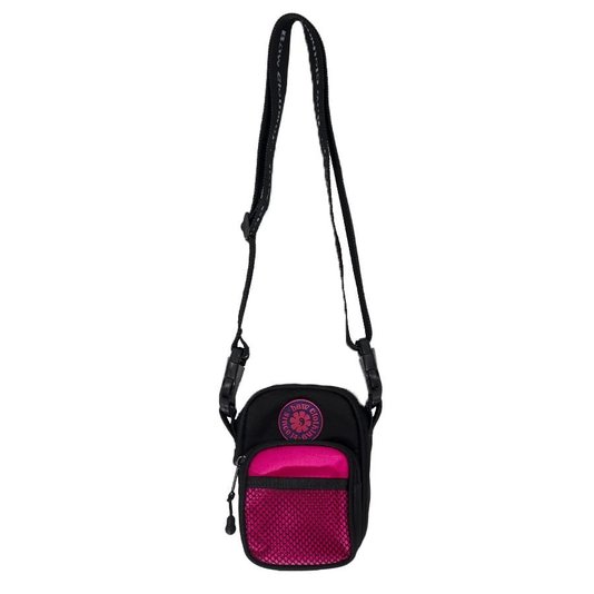 Shoulder Bag Baw Yin-Yang Preto/Rosa