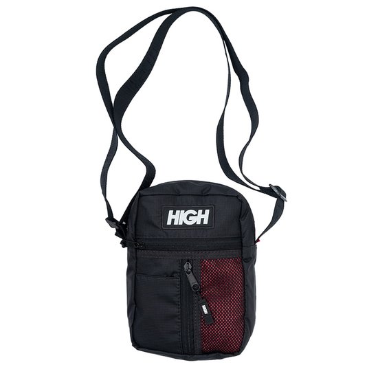 Shoulder Bag High Company Bag Side Block Preto/Rosa