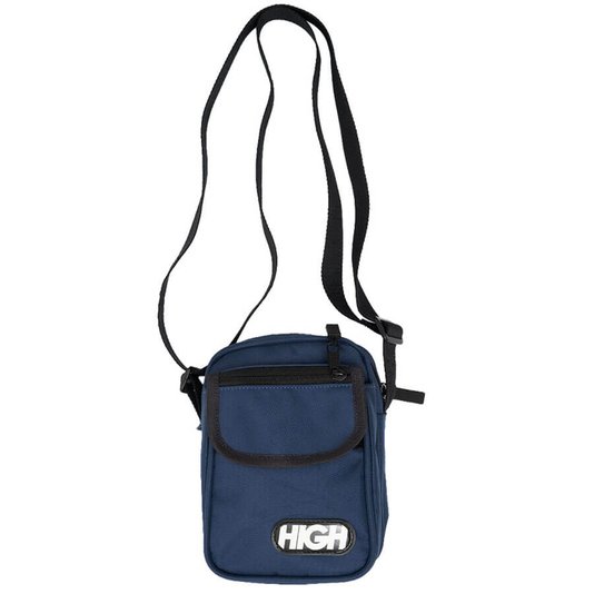 Shoulder Bag High Company Logo Azul Marinho
