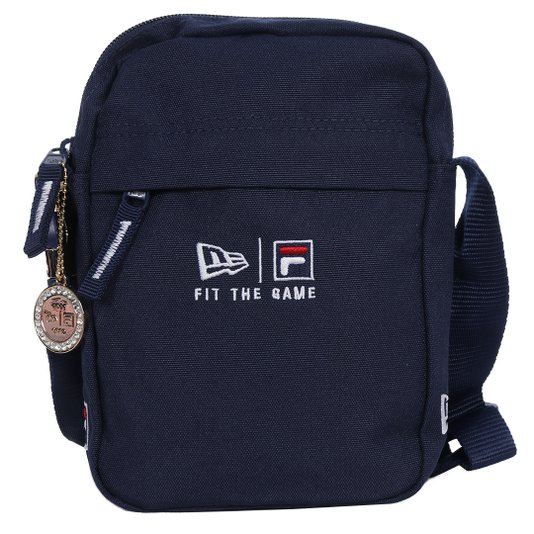Shoulder Bag Transversal Collab New Era X Fila Azul Marinho